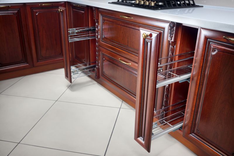 Cherry Cabinet Refacing in Bloomington, IN
