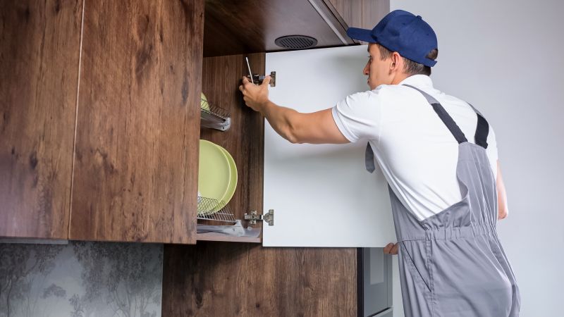 Glazed Cabinets Installation in Carmel, IN